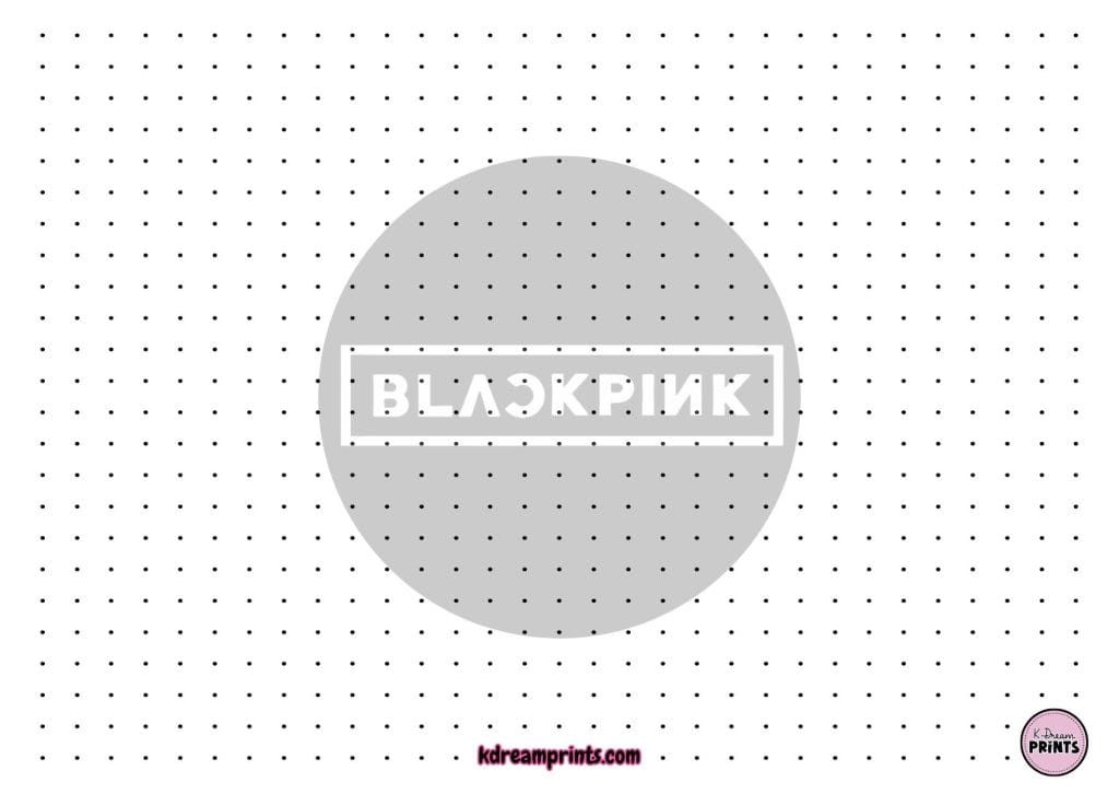 Flashcard Logo Blackpink