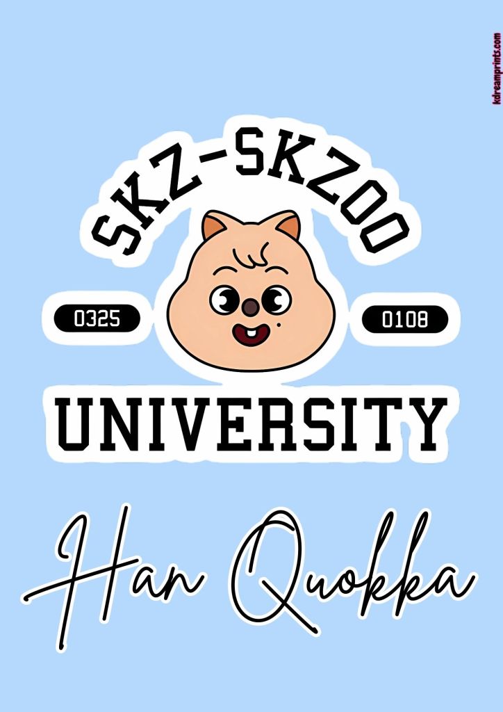 Lámina Skzoo Han Quokka