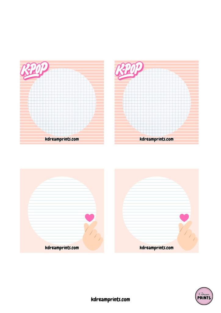 Taco Notas K-Pop Naranja