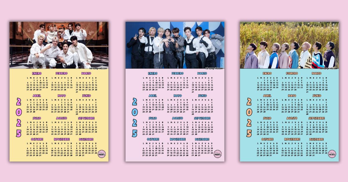 calendarios 2025 stray kids