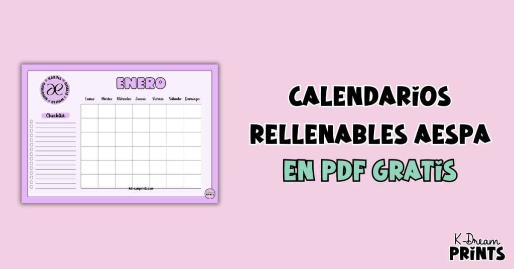 calendarios rellenables aespa en pdf gratis