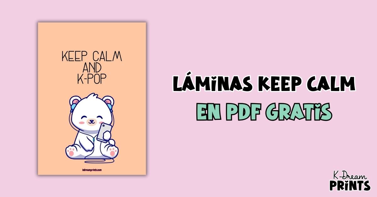 láminas keep calm imprimibles