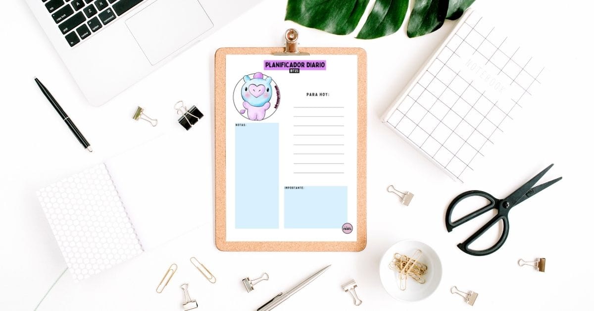 planificadores imprimibles gratis